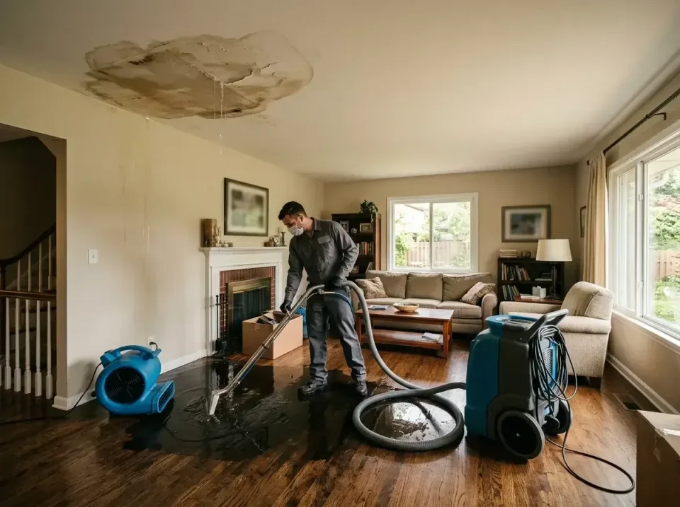 attic-pipe-burst-ceiling-drip-008 — frequently asked questions, Water Damage Restoration & Carpet Care in Mariemont, OH